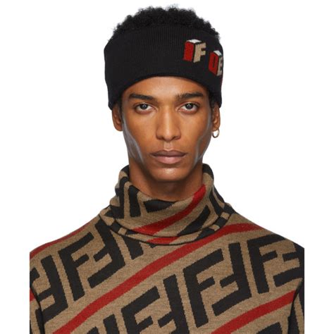 fendi headband black white|Fendi boxers men.